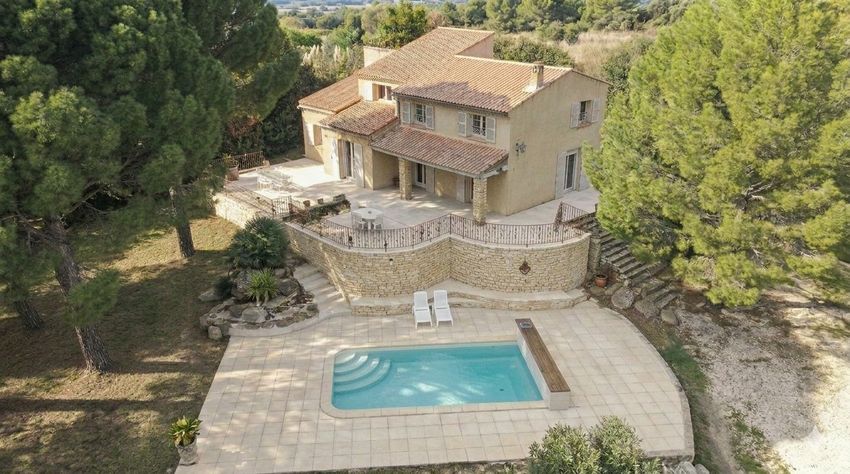 Image Piscine à  maison individuelle de Pujaut