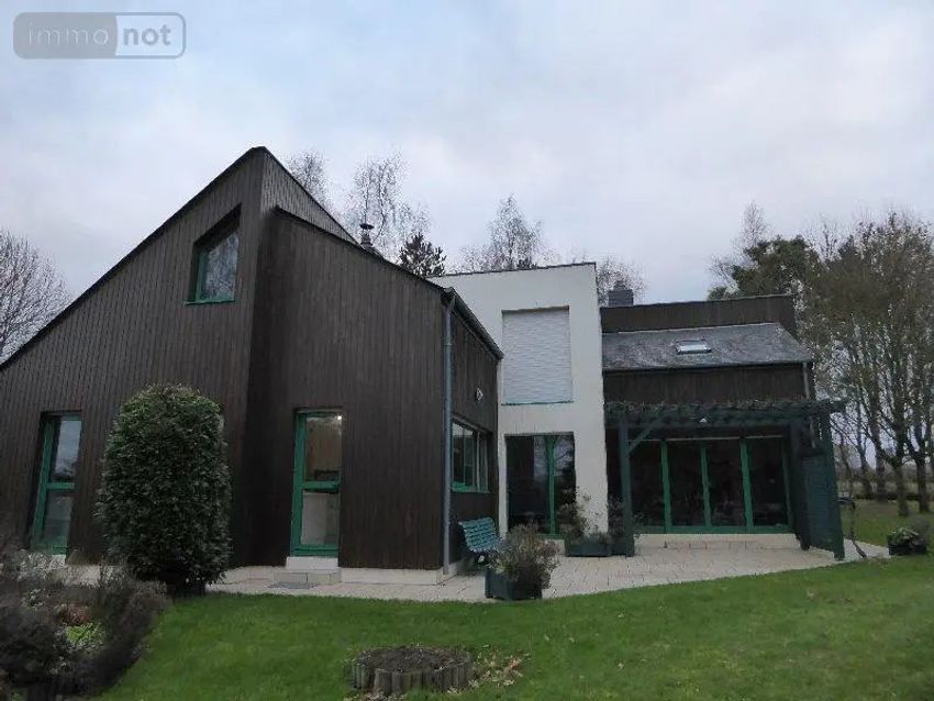 Image Façade à  maison individuelle de Plesder