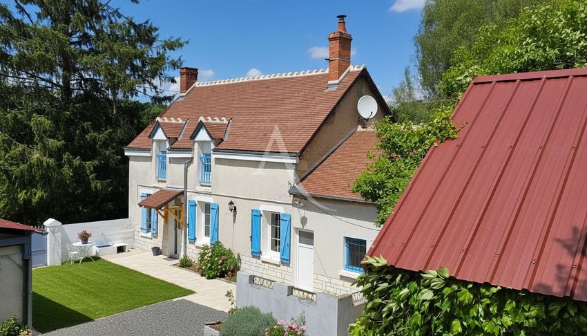 Image Façade à  maison individuelle de Saint-Romain-sur-Cher