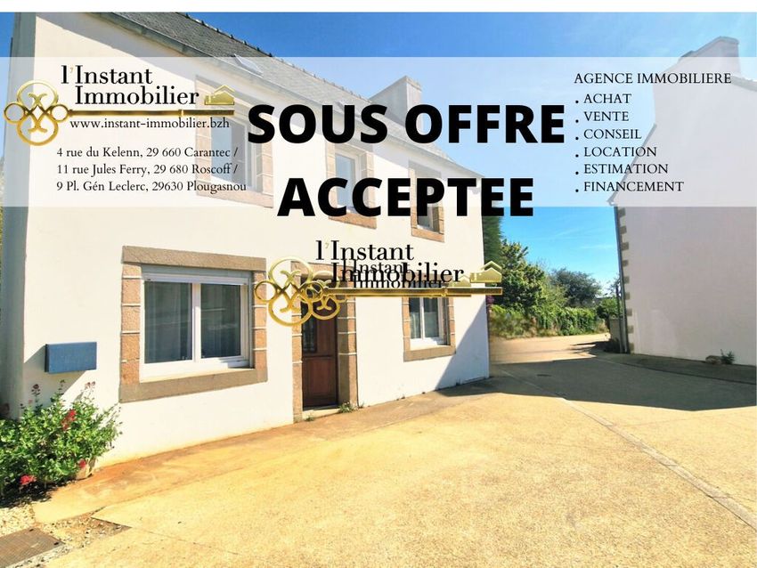 Image Façade à  maison individuelle de Plougasnou