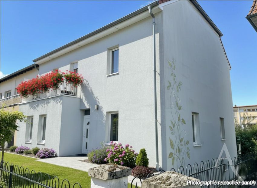 Image Façade à  maison mitoyenne de Saint-Avold