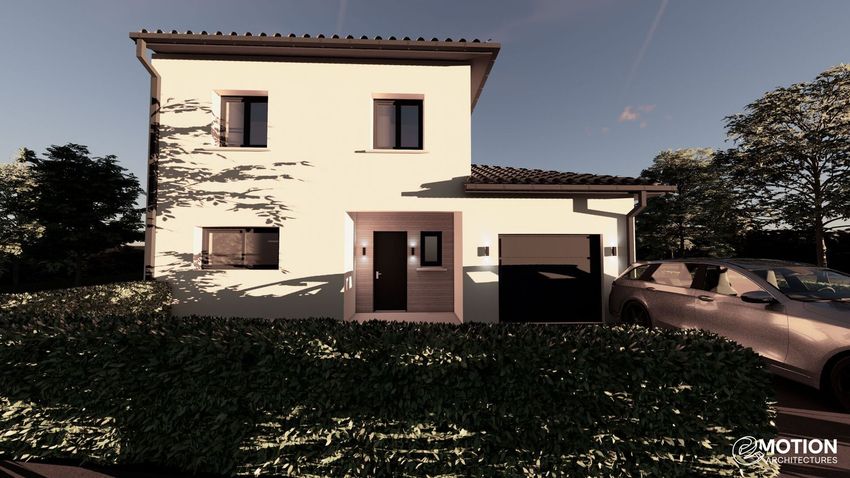 Image Façade à  maison individuelle de Artas