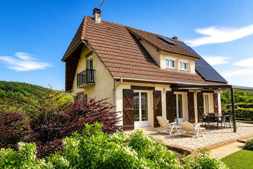 Image Façade à  maison individuelle de Douville-sur-Andelle