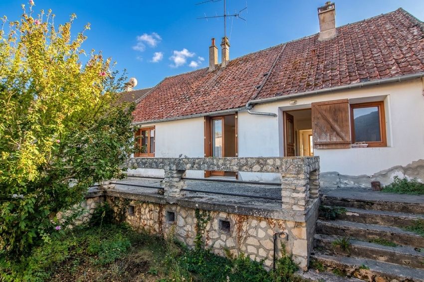 Image Façade à  maison mitoyenne de Guitrancourt
