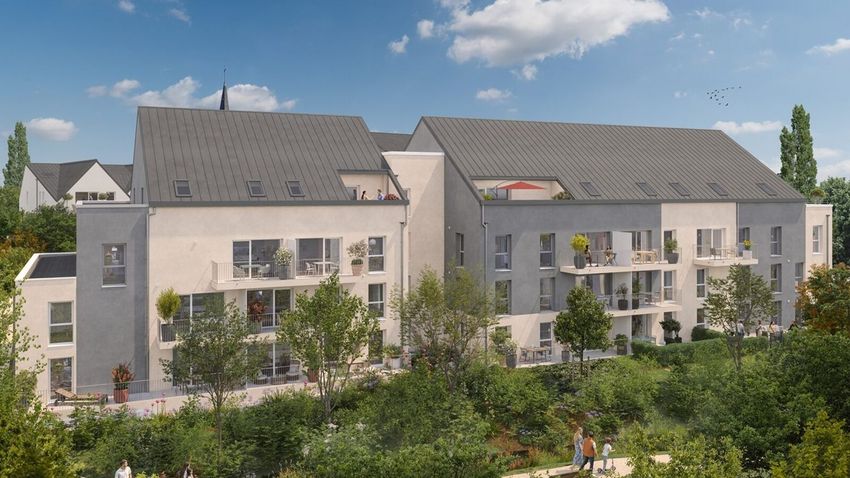 Image Façade à appartement de Vezin-le-Coquet