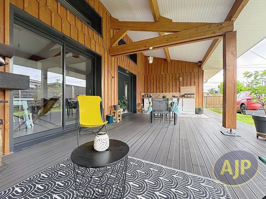 Image Terrasse à  maison mitoyenne de Audenge