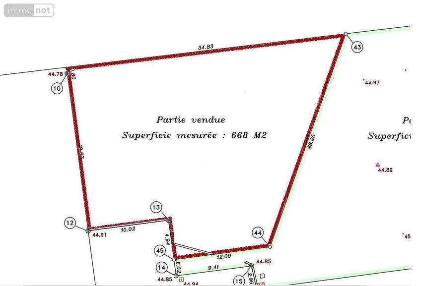 Image Plan à terrain de Spay