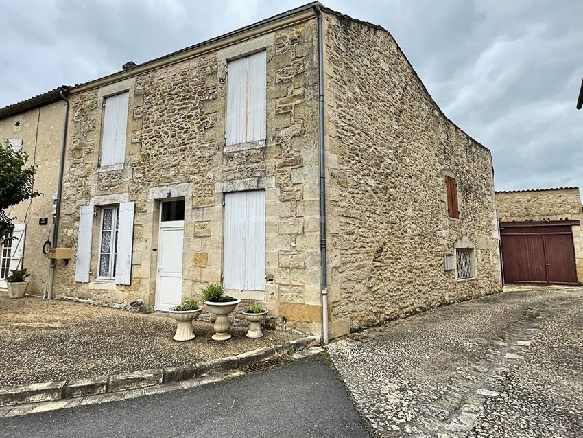 Image Façade à  maison individuelle de Gensac