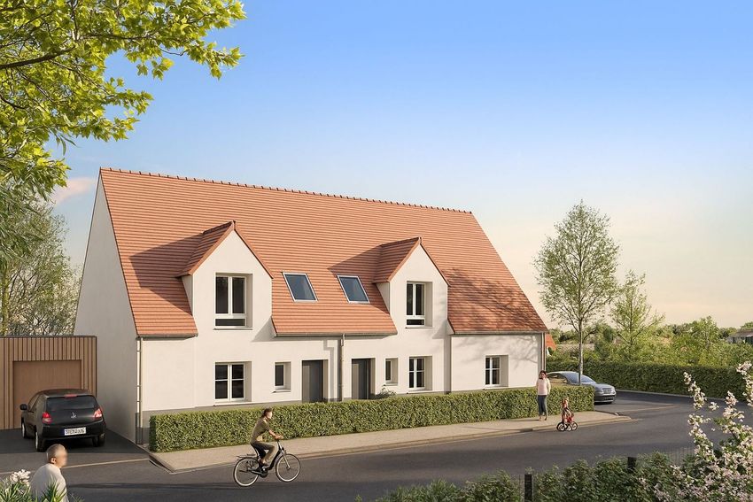 Image Façade à  maison individuelle de Gondecourt