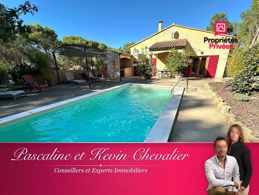 Image Piscine à  maison individuelle de Lançon-Provence