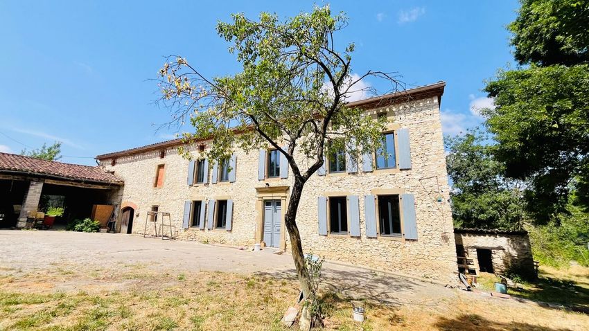 Image Façade à  ferme de Labastide-Gabausse