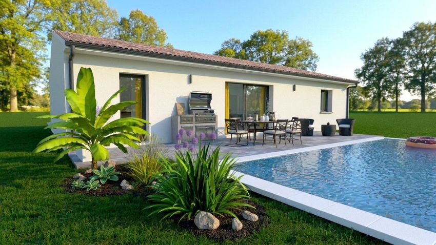 Image Piscine à  maison individuelle de Lignan-sur-Orb