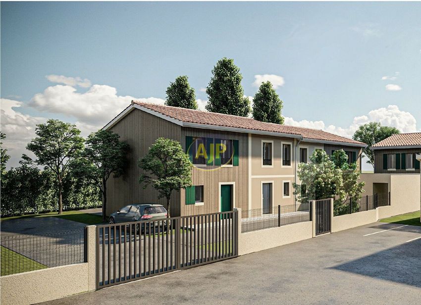 Image Façade à  villa de Martillac