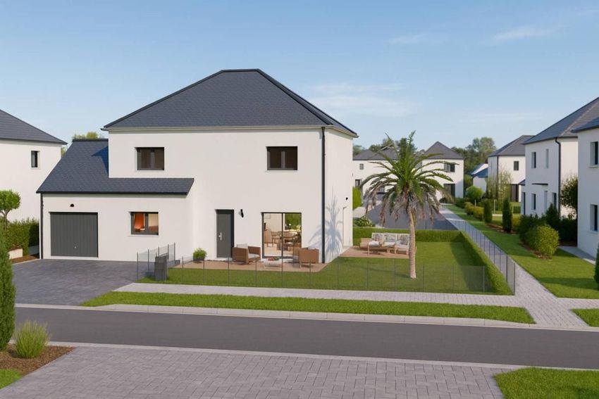 Image Façade à  maison individuelle de Potigny
