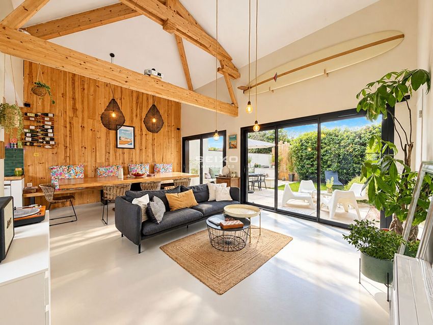Image Salon à  maison mitoyenne de Soorts-Hossegor
