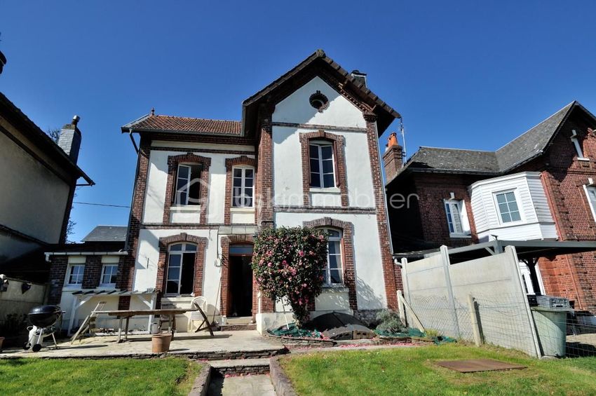 Image Façade à  maison mitoyenne de Bolbec