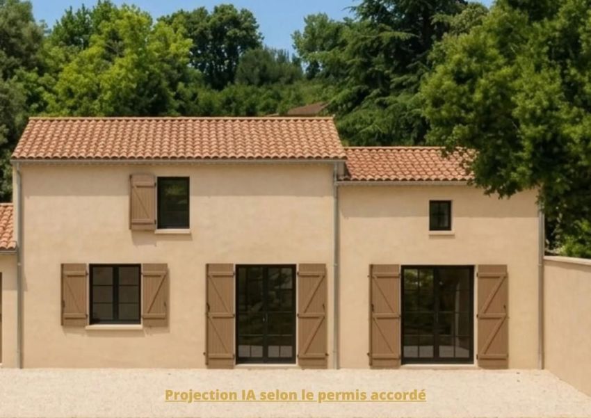 Image Façade à  maison individuelle de Aix-en-Provence