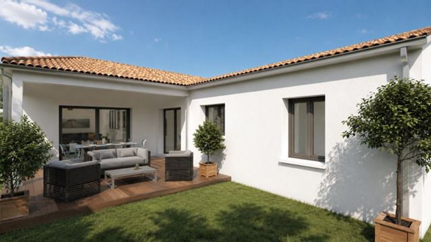 Image Façade à  maison individuelle de Châtelaillon-Plage