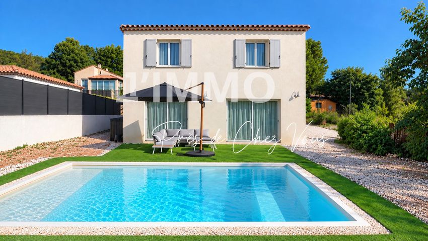 Image Piscine à  maison individuelle de Peypin