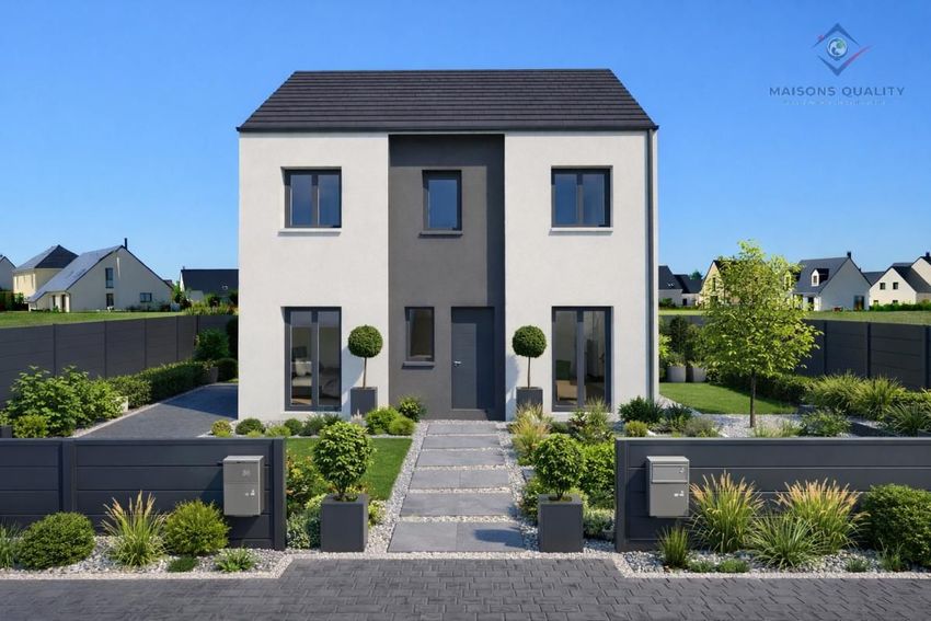Image Façade à  maison individuelle de Pomponne