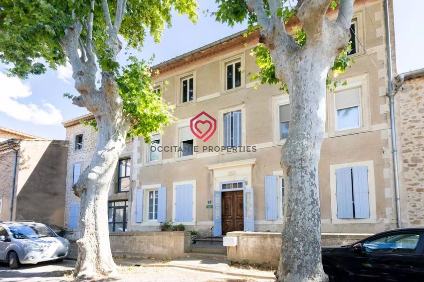 Image Façade à  maison de maître de Canet