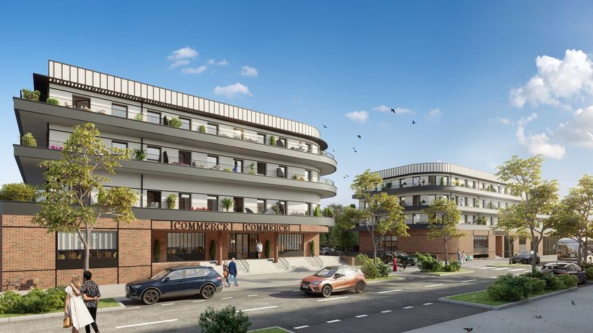 Image Façade à programme neuf de 133 Boulevard Amiral Mouchez