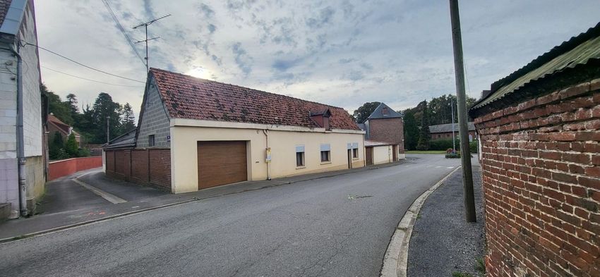 Image Façade à  maison individuelle de Pas-en-Artois