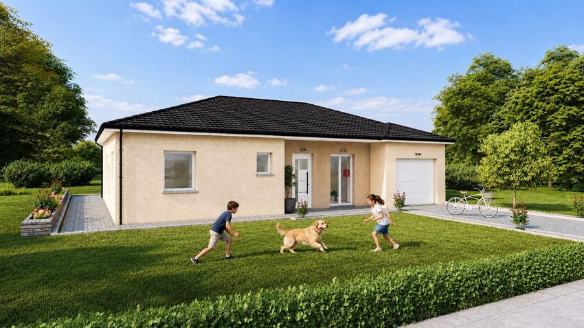 Image Façade à  maison individuelle de Gircourt-lès-Viéville