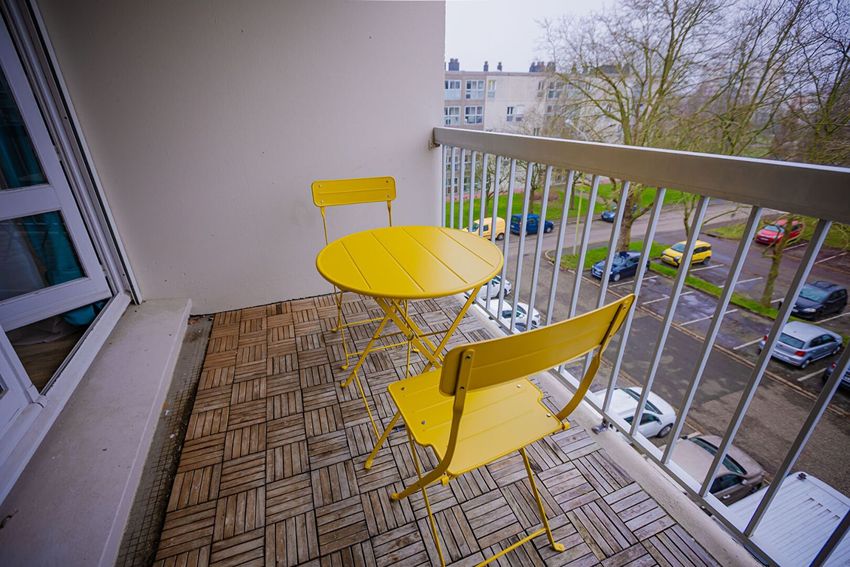 Image Terrasse à appartement de Mont-Saint-Aignan