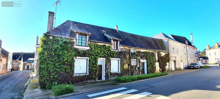 Image Façade à  maison individuelle de Parcé-sur-Sarthe