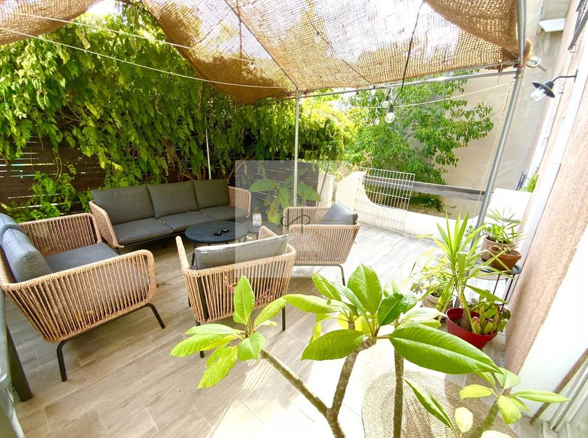 Image Terrasse à  maison individuelle de Le Teil