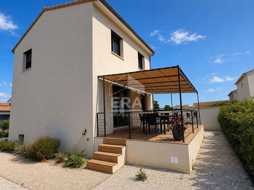 Image Façade à  maison individuelle de Rognonas