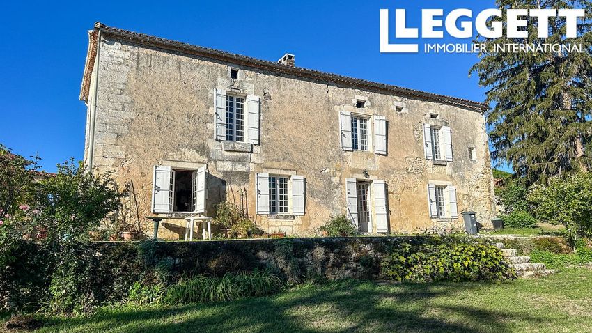 Image Façade à  propriété agricole de Brantôme en Périgord