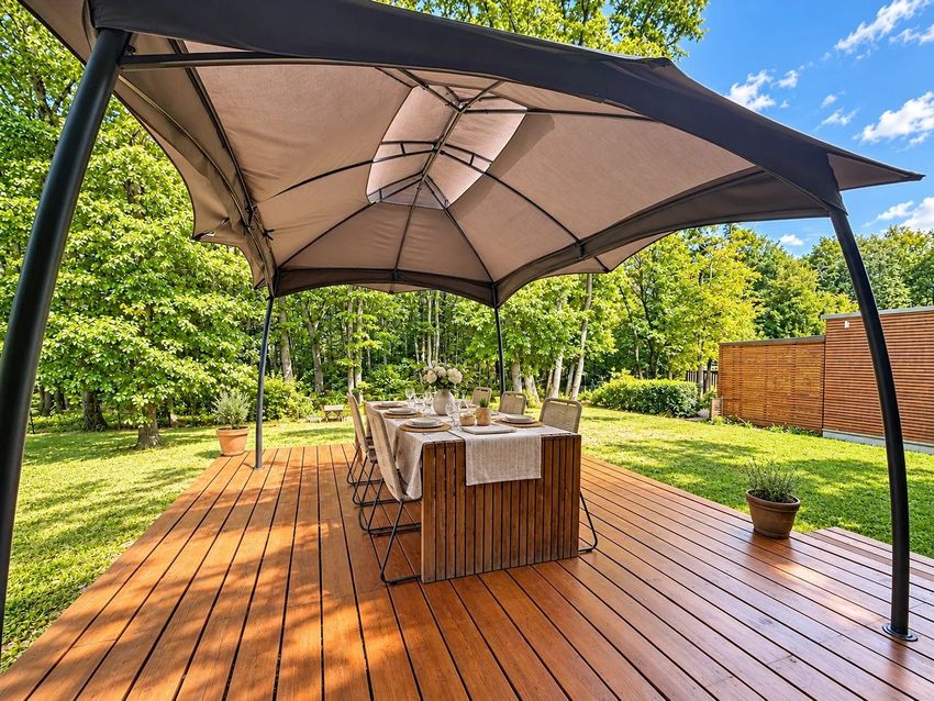 Image Terrasse à  maison individuelle de Veigy-Foncenex