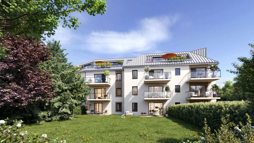 Image Façade à programme neuf de 8 Rue pot d'étain
