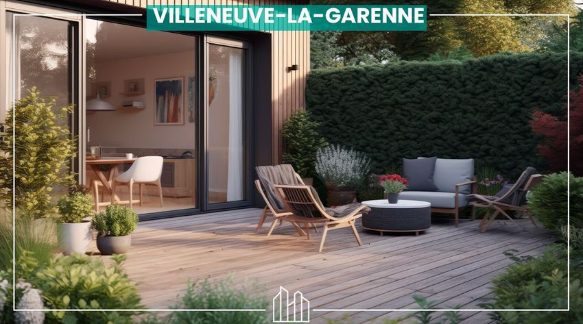 Image Terrasse à appartement de Villeneuve-la-Garenne