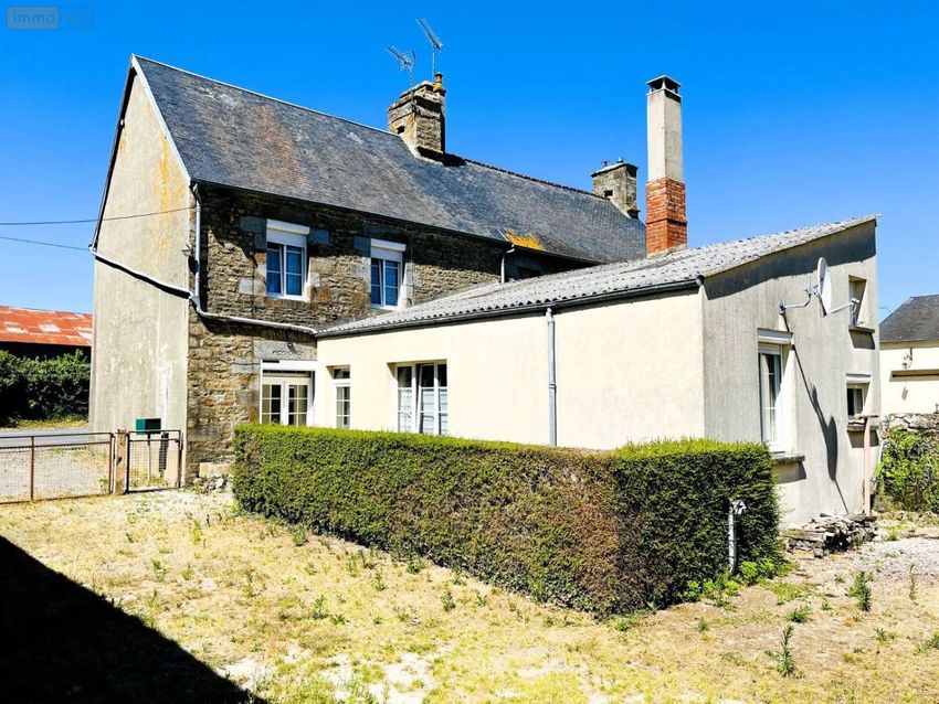 Image Façade à  maison individuelle de Marcey-les-Grèves