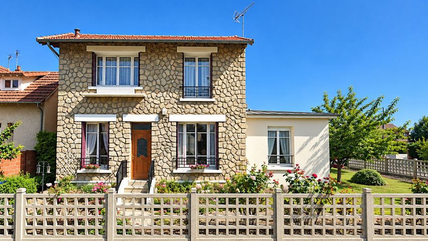 Image Façade à  maison individuelle de Conflans-Sainte-Honorine