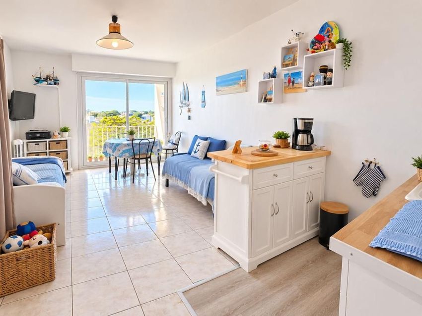 Image Chambre à studio de Quiberon