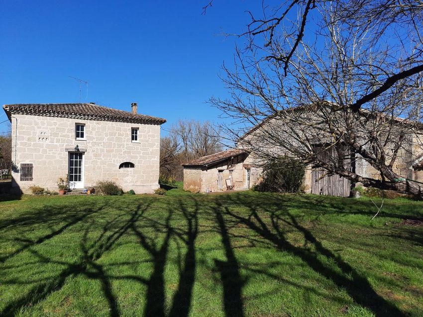 Image Façade à  maison individuelle de Saint-Colomb-de-Lauzun