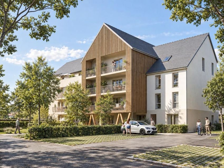 Image Façade à appartement de Caen