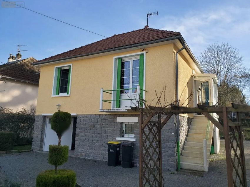 Image Façade à  maison individuelle de Guéret