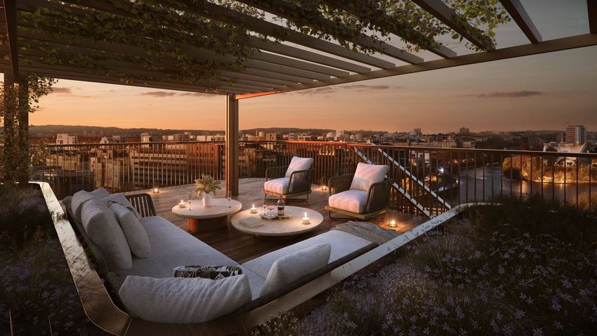 Image Terrasse à appartement de 68 Rue Pierre