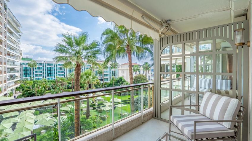 Image Terrasse à appartement de Cannes