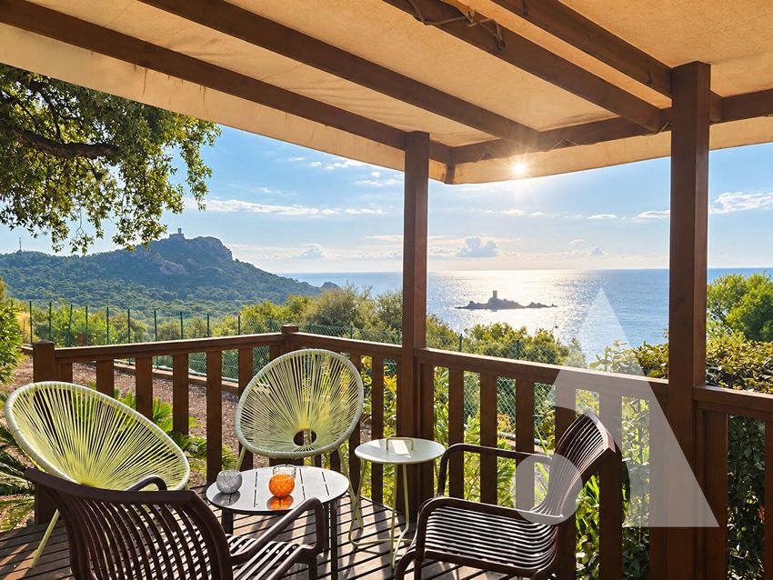 Image Terrasse à  maison individuelle de Saint-Raphaël