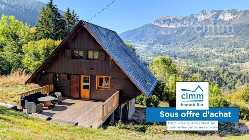 Image Façade à  chalet de montagne de Saint-Pierre-d'Entremont