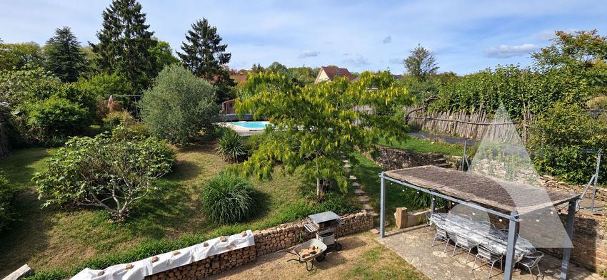 Image Jardin à  maison individuelle de Rainans