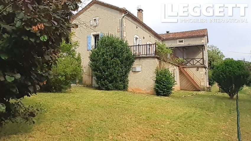 Image Façade à  maison de village de Saint Géry-Vers