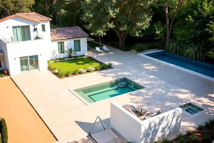Image Piscine à  maison individuelle de Saint-Maximin-la-Sainte-Baume