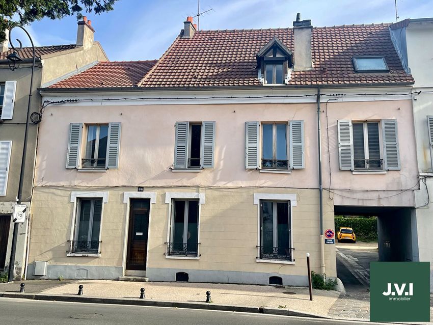 Image Façade à  maison mitoyenne de Saint-Brice-sous-Forêt